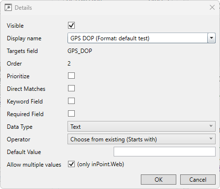 Allow Multiple Values