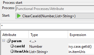 CaseDetails Configuration ClearCaseId
