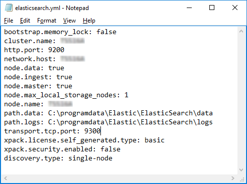Elasticsearch 7.16.3 elasticsearch.yml