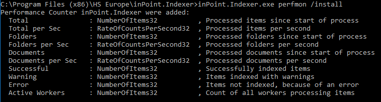 inPoint.Indexer Performance Monitor install