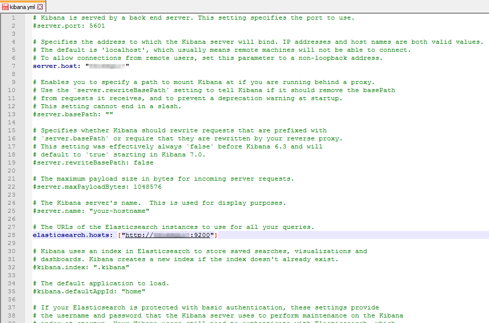 Kibana 7.10.2 ZIP Extracted