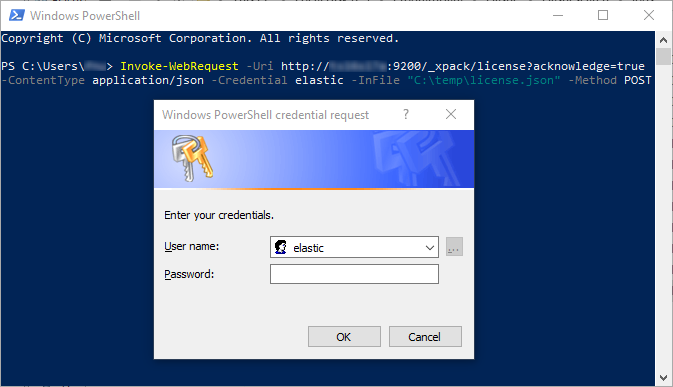 Windows Powershell Import License