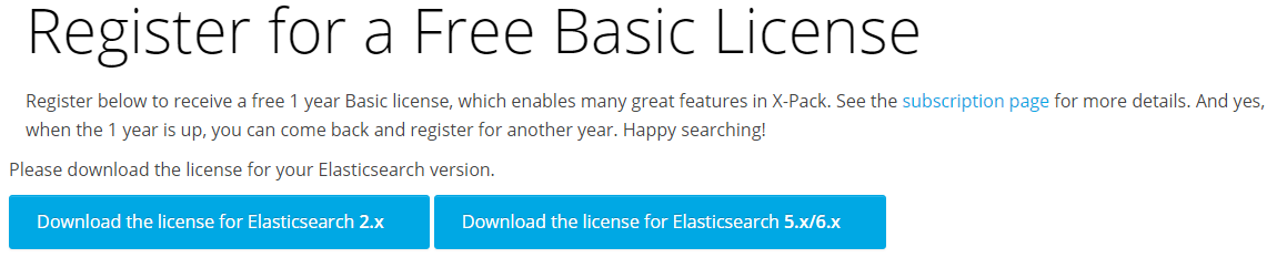 X-Pack Download License