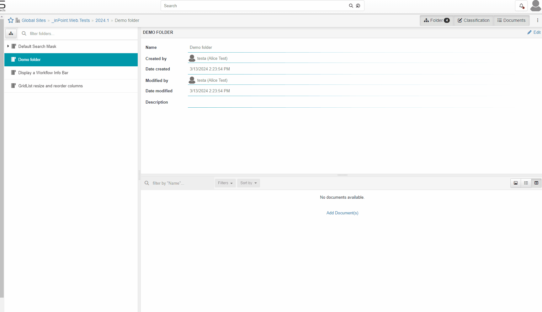 What's New | inPoint.Web